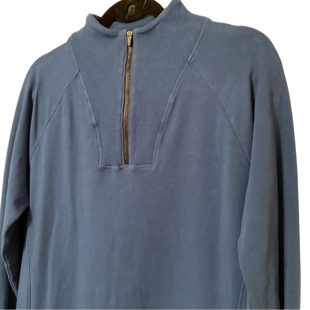 American Giant Women’s Moto Dress ~ Cobalt Blue - Picture 3 of 12